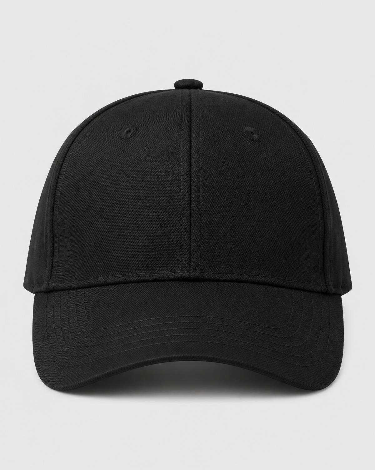 Structured Cap: 02 in Carbon Black
